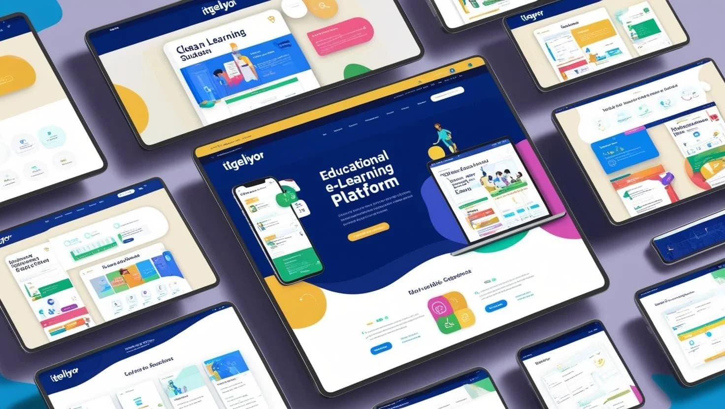 School Education Platform - Training Or eLearning Website Design And Development